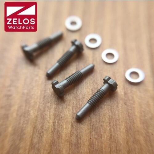 Matte titanium color 4 prongs RM035 watch screw for Richard mille watch bezel case connect band strap rm011 rm030