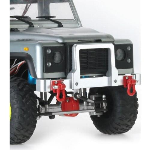 Metal Front Bumper Protective Board with Hooks for MN D90 99S MN91 MN91K MN45 MN45K RC Car Accessories Parts