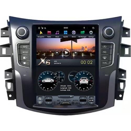 NaviHua Car Radio Android Car GPS Navigation tracker WiFi Play store For Nissan Narvara/NP300 2017 Tesla screen