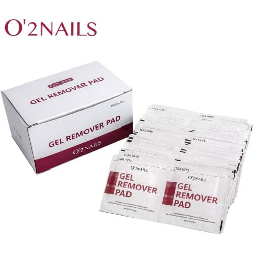 O'2NAILS Lint-free Nail Polish Remover Wipes