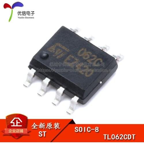 Genuine original patch TL062CDT SOIC-8 Dual JFET Input Operational Amplifier chip
