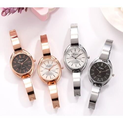 Lvpai Brand Luxury Women Bracelet Watches Fashion Women Dress Wristwatch Ladies Quartz Sport Rose Gold Watch Dropshiping