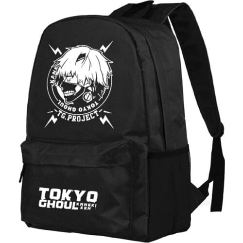 Tokyo ghoul Ken Kaneki Cospaly Backpack Anime Luminous Oxford School Bag Unisex Fashion Mochilas
