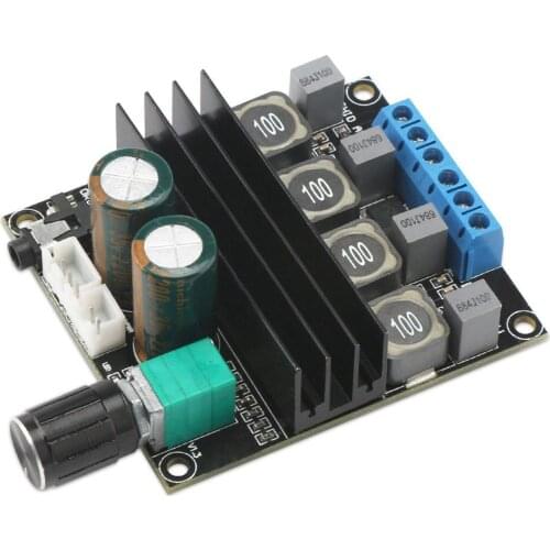 TPA3116 HIFI High-Power class d Digital 2.1 Amplifier board Stereo Input Stereo and Super bass Out 50W*2+100W*1