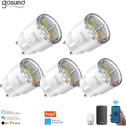 Gosund 15A EU Smart Plug Wifi Tuya Support Alexa Google Home Remote Control Switch Mini Socket Outlet With Timing Function