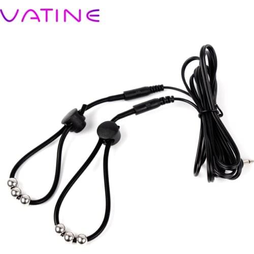 VATINE Electric Shock Penis Rings Penis Extender Medical Themed Sex Toys For Men Masturbation Cock Rings Adult Products