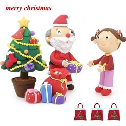 Fun Merry Christma Candy Bags Kids Gift Gifts Exquisite Xmas Party Decor For Home New Year Present Packet Santa Claus Home