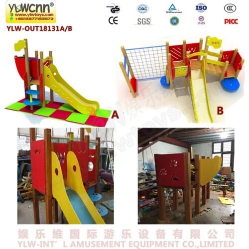 YLW Restaurant PE Plate playground KIDS amusement outdoor/indoor play structure for city fun YLW-OUT18131
