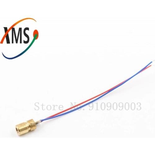 10Pcs 5V 650nm 5mW Laser Red Dot Module red laser sight red laser diode laser pointer new