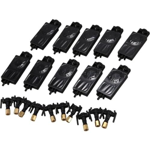 10PCS DX5 UV Ink Damper for Mimaki JV33 JV5 CJV150 for Epson TX800 Eco Solvent Plotter Printer Ink Dumper Wit Connector
