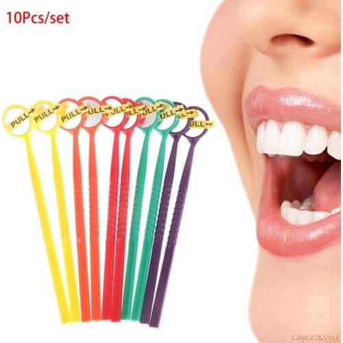 10pcs Autoclavale Plastic Dental Mouth Mirror Reflector Dental Inspection Mirror