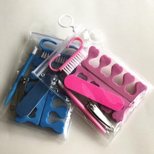 24 pcs Manicure Set Pedicure Kit Disposable Nail kit Hotel Nail File Nail Clipper