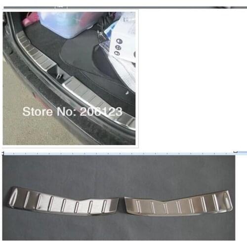Free shipping 2010-2012 for Mitsubishi ASX High quality stainless steel internal Rear bumper Protector Sill