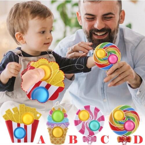 Fidget Toys Fidget Pack Pop Bubble Sensory Fidget Toy Simple dimple Toy Squeeze Sensory Toy Silicone Stress Special Reliever Toy