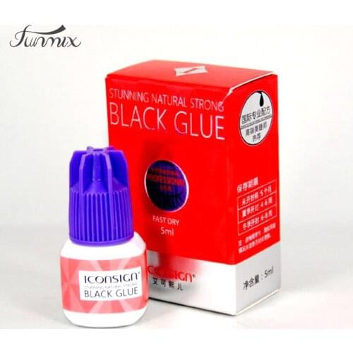 Brand FUNMIX Long Lasting 45 days 5ml False Eyelash Glue Low Odor Low Irritant Professional Individual Eyelashes Extension Glue