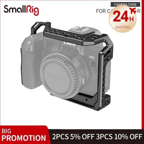 SmallRig Camera Cage for Canon EOS R with Cold Shoe Mount Thread Holes for Magic Arm Microphone Attach 2803