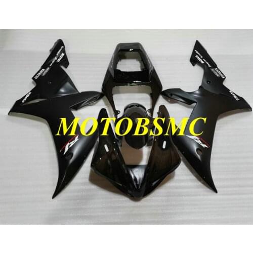 Injection Mold Fairing Kit for YZFR1 02 03 YZF R1 2002 2003 YZF1000 ABS Matte Gloss Black Bodywork+Gifts YF44