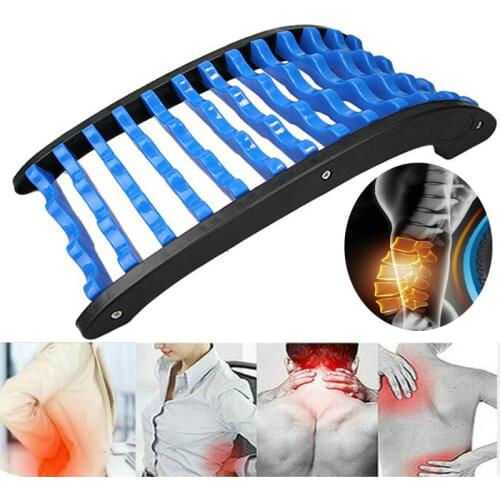 Stretch Equipment Back Massager Stretcher Fitness Lumbar Support Relaxation Mate Spinal Pain Relieve Chiropractor Message Tools