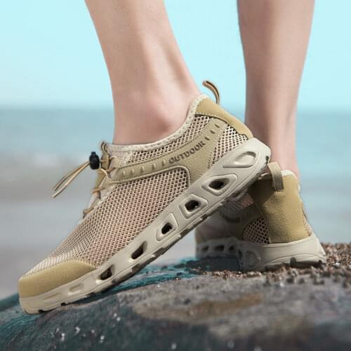 Summer sandals, quick drying wading shoes, outdoor stream tracing shoes, antiskid shoes, mens Dongdong beach water shoes