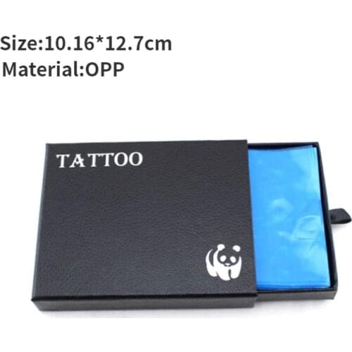 Tattoo Machine Sleeves Bags 200Pcs/box Disposable Covers Bags for Tattoo Machine Tattoo Accessory