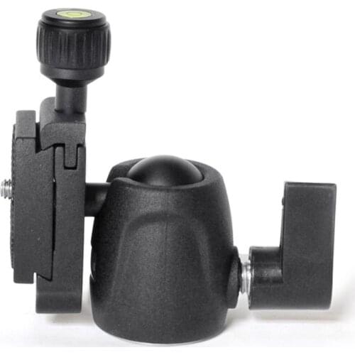 Mini 360 Angle Panoramic Rotation 1/4" 3/8" Tripod Ball Head Tripod Ballhead For Canon For Nikon For Sony DSLR Camera