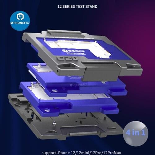 MJ Fixture C20 for iPhone 12/12mini/12Pro/12Pro max Motherboard Function Diagnostic iSocket Upper Lower Frame Layering Testing