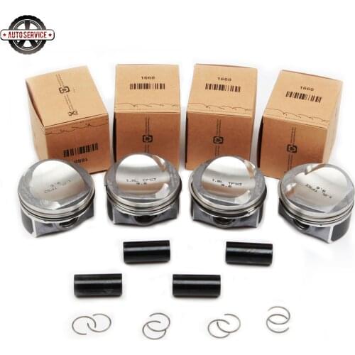 New N 911 766 01 23MM EA888 1.8TFSI Piston & Rings Assembly For Audi A4 A5 TT VW Passat B7 Golf MK7 CC Skoda Octavia Superb Seat
