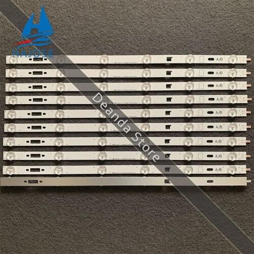 New Kit 10pcs 448mm LED backlight Strip 6leds for LG TV innotek 46inch NDSOEM A B Type REV0.1 Kdl-46r485a