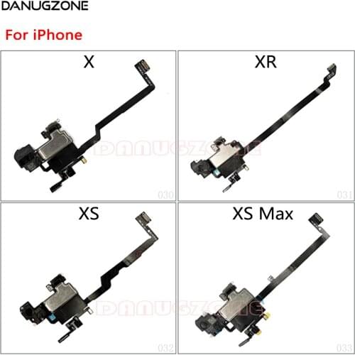 Original Earpiece Proximity Light Sensor Headphone Sound Earphone Speaker Flex Cable For IPhone X XS Max XR XsMax