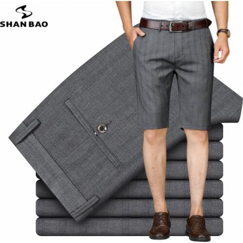 SHAN BAO Men's Short Shorts