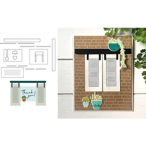 Shutter It Die Metal Cutting Dies for DIY Scrapbooking Paper Cards Crafts Making 2021 New Punch Stencils Dies