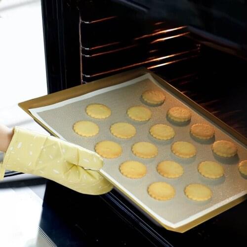 Baking Paper Silicone Pad Baking Pad Breathable Cookie Baking Mold Cake Oven Oil Paper Non Greasy Paper Baking Tray Baking Tool