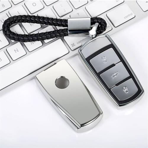 Car Styling TPU Car Key Cover Case For For VW Volkswagen Magotan B6 B7 B8 R36 B5 B7L Phaeton Passat CC Key Shell Car Accessories