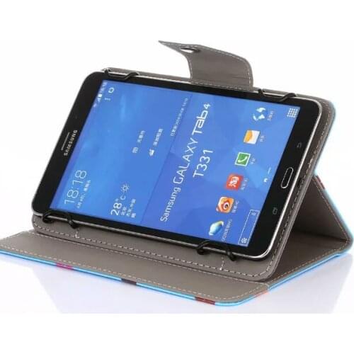 Myslc Universal Cover for Acer Iconia One 7 (B1-770) 7 inch Tablet Printed PU Leather Stand Case