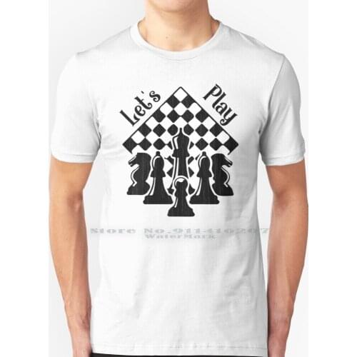 The Queens Gambit - Retro Design - Lets Play T Shirt 100% Pure Cotton The Queens Gambit Queens Gambit Chess Queen Queen Of Chess