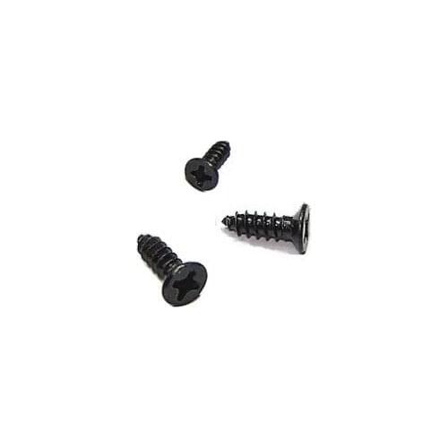 Wkooa M2.3x12 Black Miniature Screw Philips Flat Head Self Tapping Screws