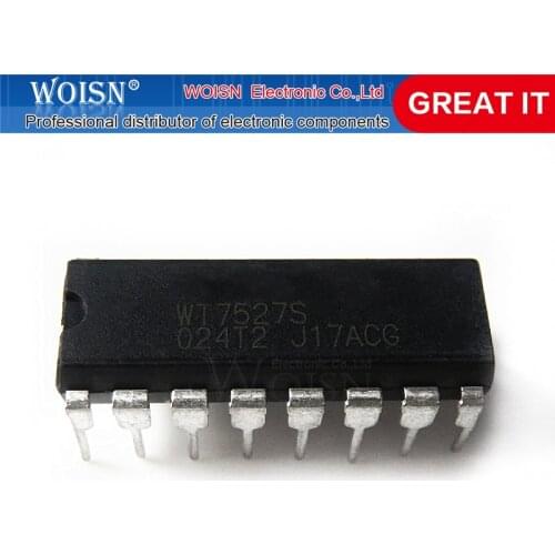 1pcs/lot WT7527S WT7527 DIP-16 In Stock