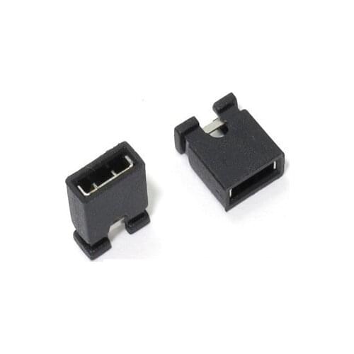2.54mm Standard Circuit Board Jumper Cap Shunts Short Circuit Cap Computer Jumpers Shunt Cap 500pcs/lot