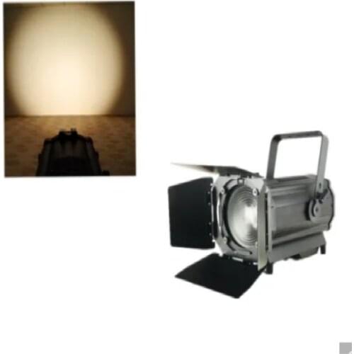 4pcs/lot New LED Fresnel Studio Spot Light 600W Bi-color WW+CW 2 in 1 Auto/Manual Zoom DMX Theatre Stage Video Ellipsoidal Light