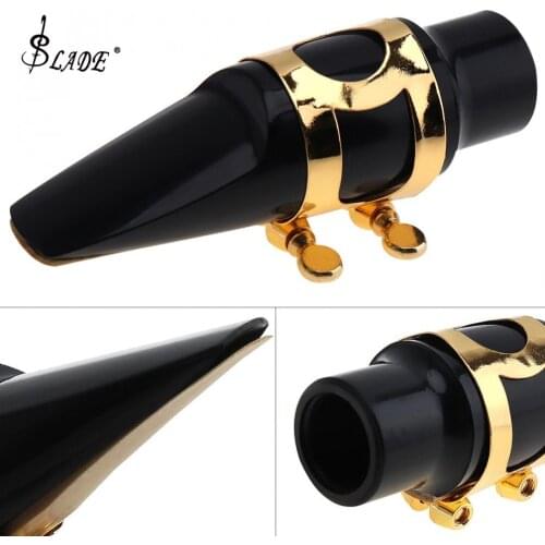 Slade Alto Sax Saxophone Mouthpiece Musical Instrument Accessories with Ligature Cap and Bite Block