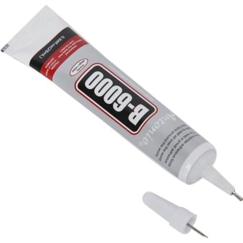 B6000 Glue 25ml Industrial Strength Super Adhesive Clear Liquid B-6000 Glue Diy Phone Case Crafts Pearls Rhinestones
