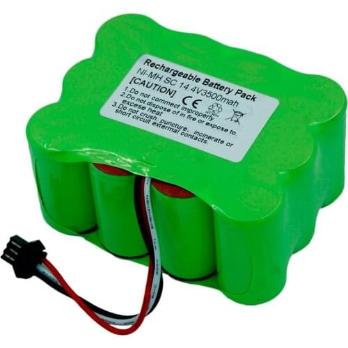 New Type 14.4V SC 3500mAh Ni-MH Vacuum Cleaner battery for KV8 Cleanna XR210 XR510 series Zebot Z520 Fmart R770 S350
