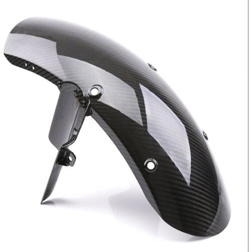 For Kawasaki Z900RS 2018 2019 Motorcycle Accessories Front Fender Carbon Fiber Modified Front Mudguard Front Soil In Black