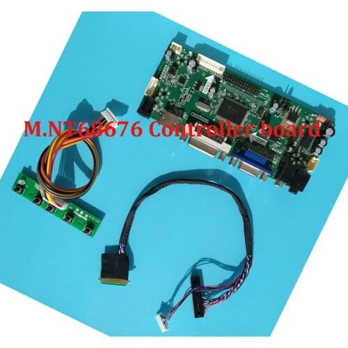 Kit For N184H6-L02/L01/L04 1920X1080 DVI Audio 1920X1080 Screen Panel Controller board LVDS 40pin 18.4 Driver HDMI LCD LED VGA