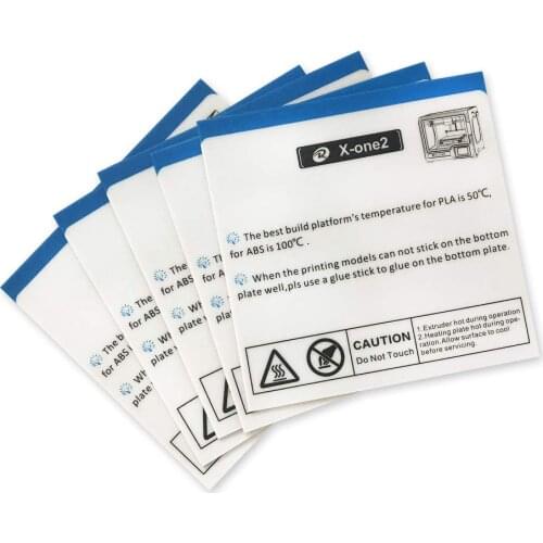 QIDI TECHNOLOGY 3D printer upgrade high quality PC Glue for QIDI TECH X-one(2): 5pcs kit