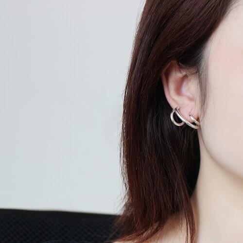 Spiral stud earrings