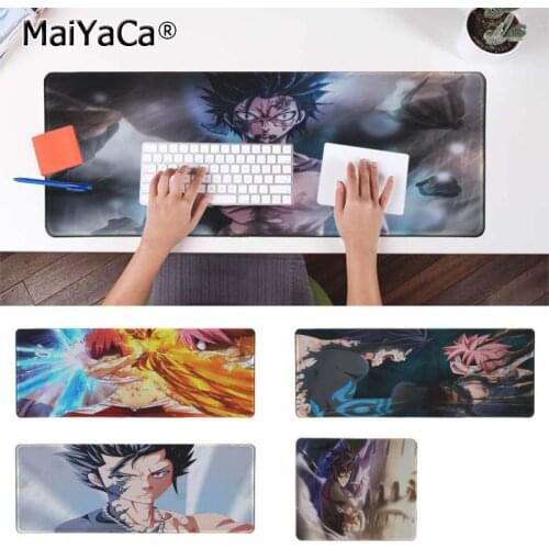 Maiyaca Vintage Cool GRAY FULLBUSTER FAIRY TAIL Large Mouse pad PC Computer mat Free Shipping Large Mouse Pad Keyboards Mat