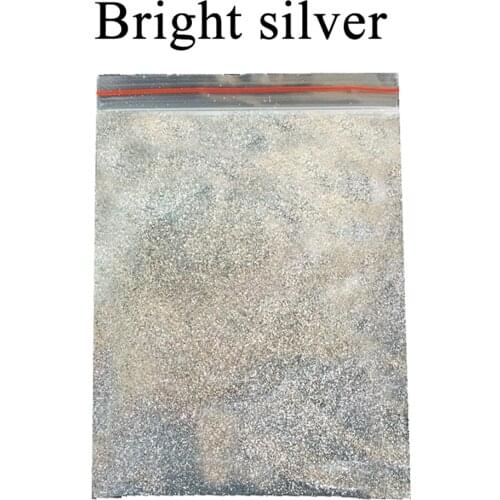 200g Glitter Powder Pigment Coating Bright Silver Paint Powder for Paint Nail Decoration Car Arts Crafts Mica Powder Pigment