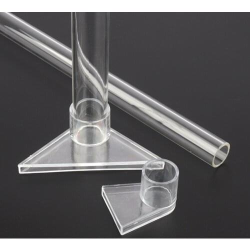 5pcs/lot 20 25mm Acrylic Aquarium Fish Tank Bottom Water Outlet Duckbill Nozzle Transparent Plexiglass Tube Water Pump Outlet