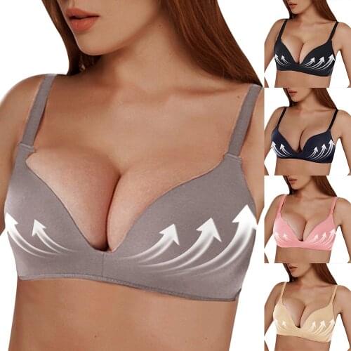 Seamless Bra Sexy Underwear Bralette Push Up Bra Female Brassiere Intimate Lingerie Solid Color Wirefree Bras